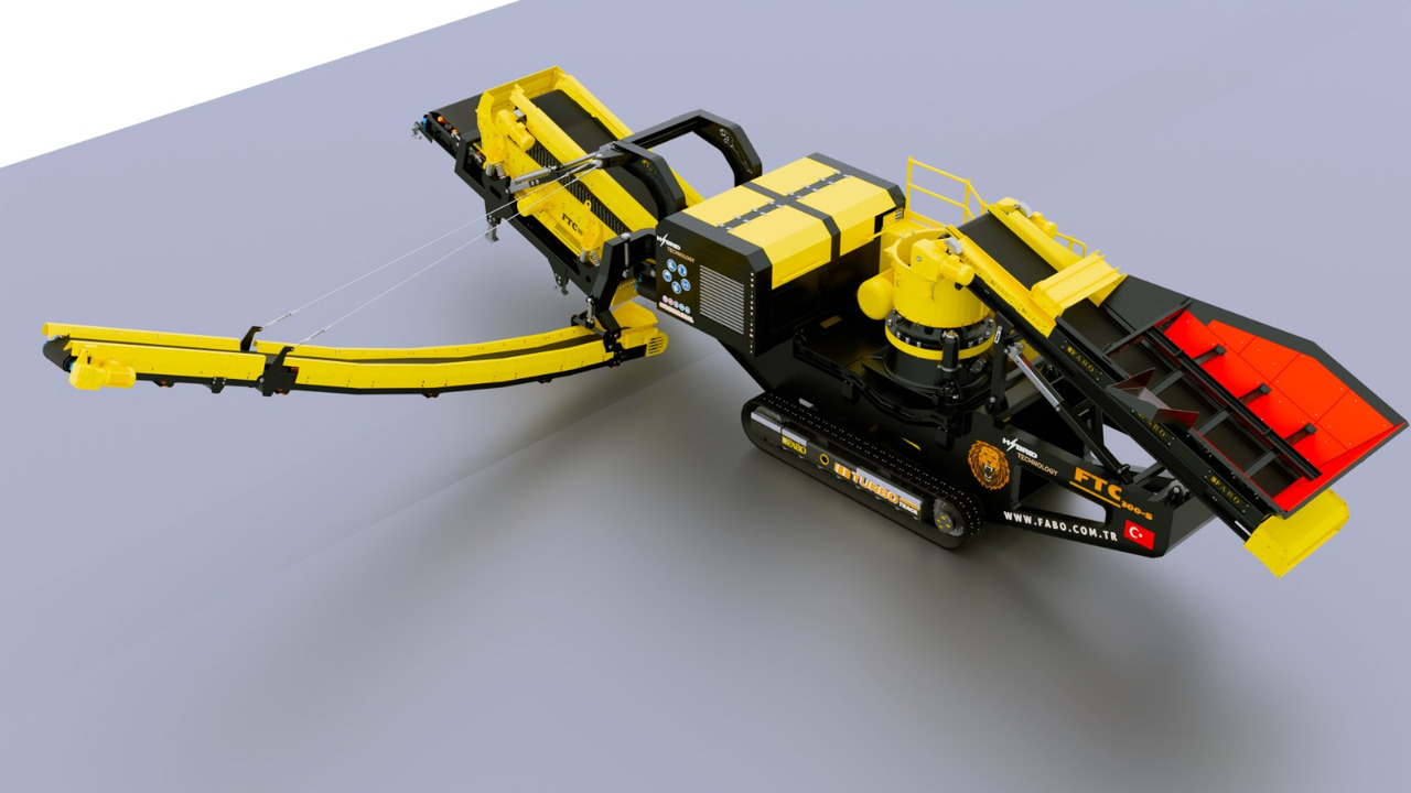 FABO Mobile crusher - Máy nghiền di động: hình 4 FABO Mobile crusher - Máy nghiền di động: hình 4