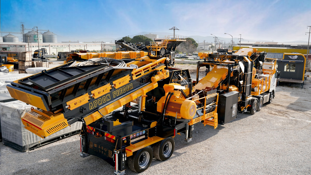 FABO Mobile crusher - Máy nghiền di động: hình 5 FABO Mobile crusher - Máy nghiền di động: hình 5