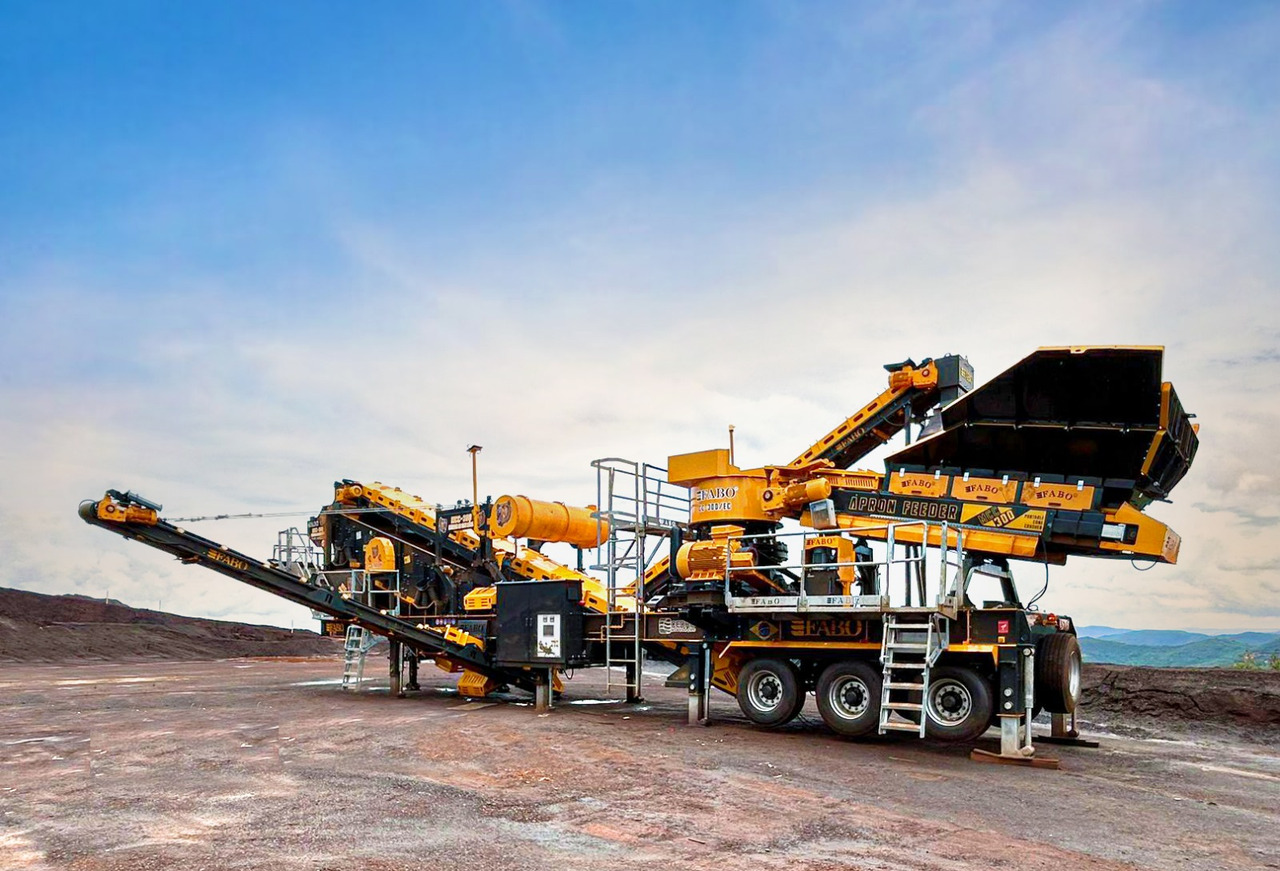 FABO Mobile crusher - Máy nghiền di động: hình 2 FABO Mobile crusher - Máy nghiền di động: hình 2