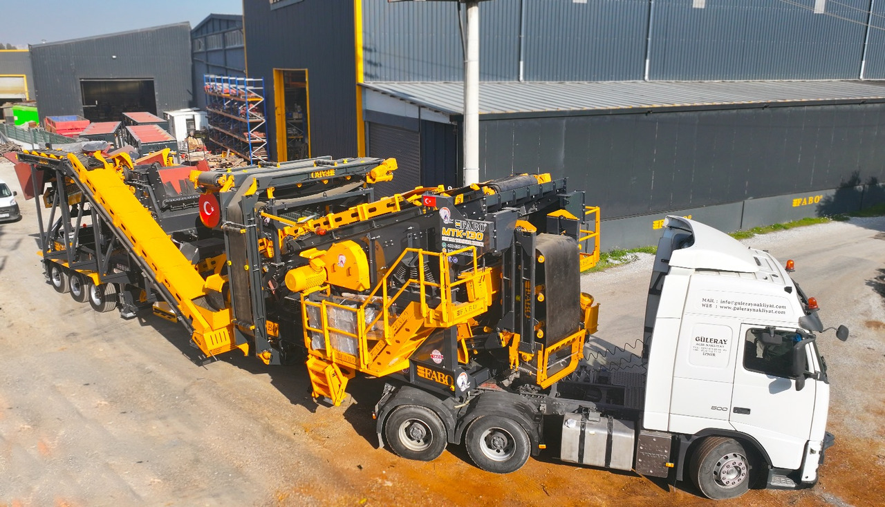 FABO Mobile crusher - Máy nghiền di động: hình 1 FABO Mobile crusher - Máy nghiền di động: hình 1