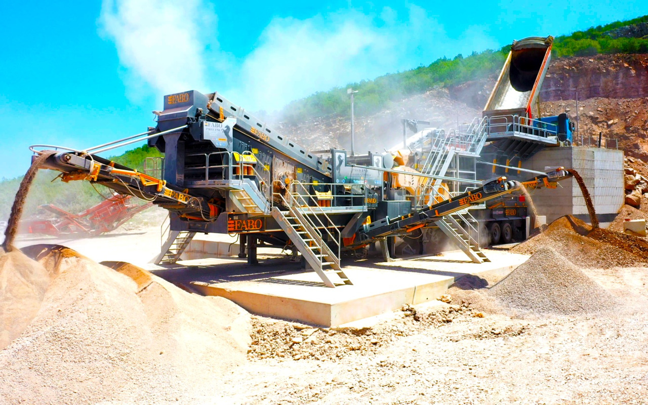 FABO Mobile crusher - Máy nghiền di động: hình 2 FABO Mobile crusher - Máy nghiền di động: hình 2