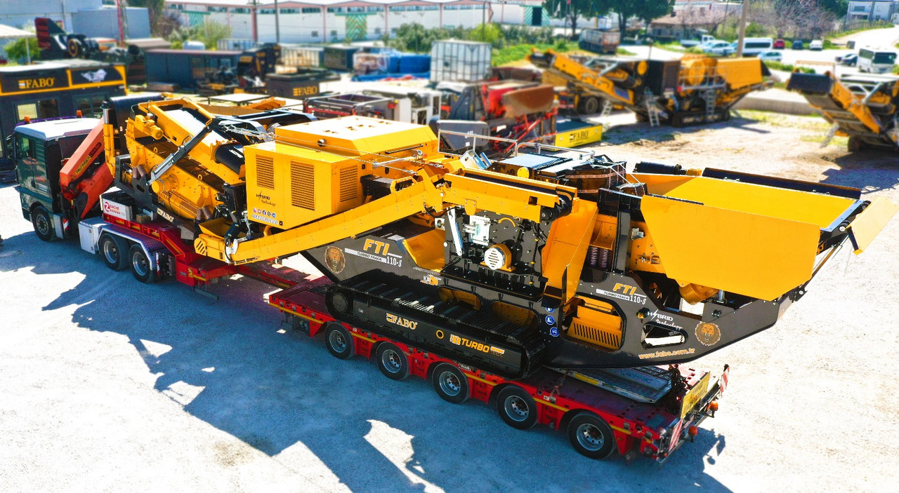 FABO Mobile crusher - Máy nghiền di động: hình 3 FABO Mobile crusher - Máy nghiền di động: hình 3