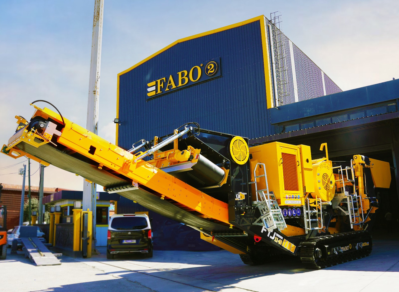 FABO Mobile crusher - Máy nghiền di động: hình 3 FABO Mobile crusher - Máy nghiền di động: hình 3
