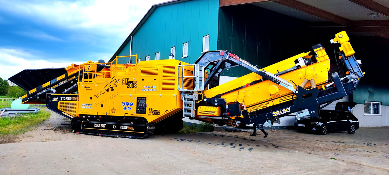 FABO Mobile crusher - Máy nghiền di động: hình 2 FABO Mobile crusher - Máy nghiền di động: hình 2