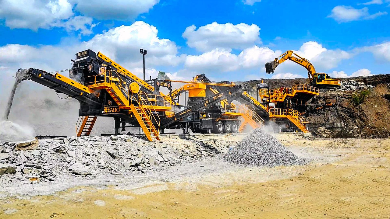 FABO Mobile crusher - Máy nghiền di động: hình 2 FABO Mobile crusher - Máy nghiền di động: hình 2