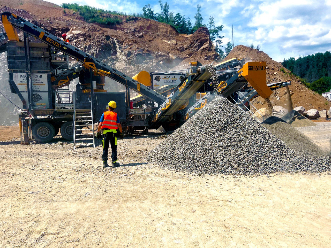 FABO Mobile crusher - Máy nghiền di động: hình 5 FABO Mobile crusher - Máy nghiền di động: hình 5