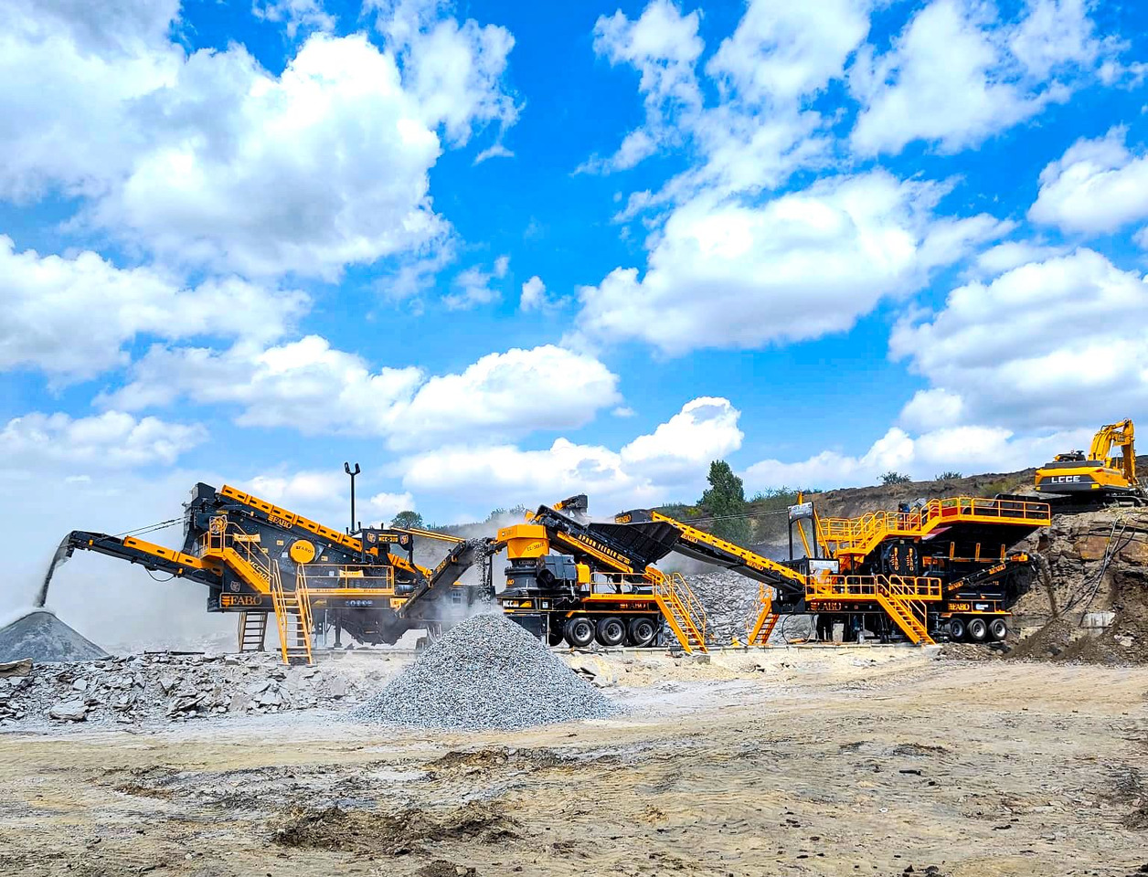 FABO Mobile crusher - Máy nghiền di động: hình 3 FABO Mobile crusher - Máy nghiền di động: hình 3