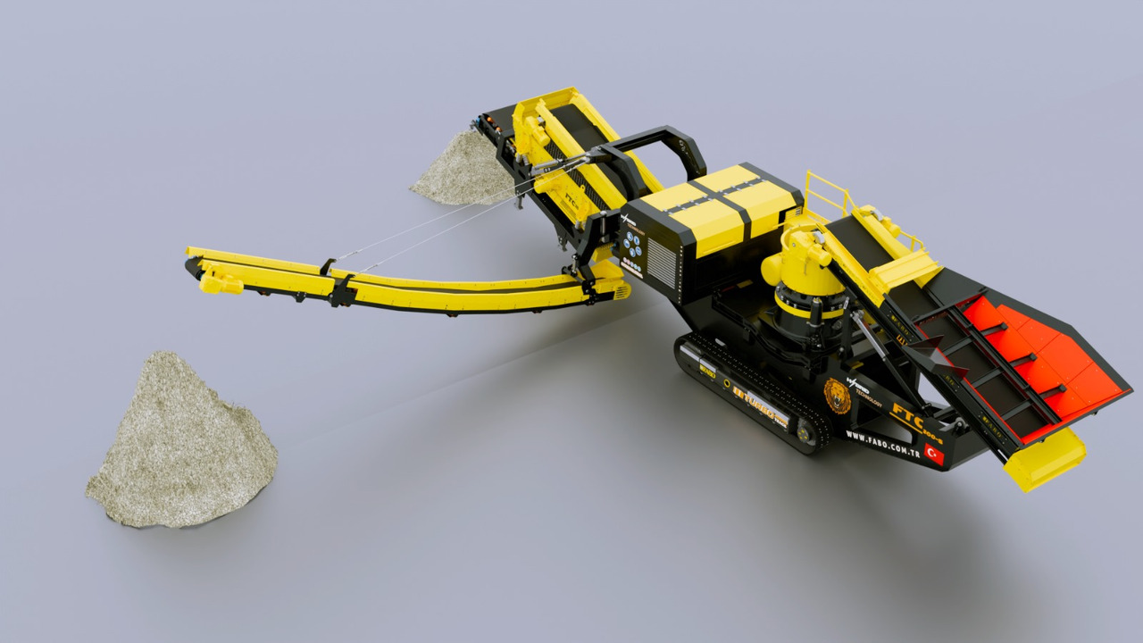 FABO Mobile crusher - Máy nghiền di động: hình 2 FABO Mobile crusher - Máy nghiền di động: hình 2