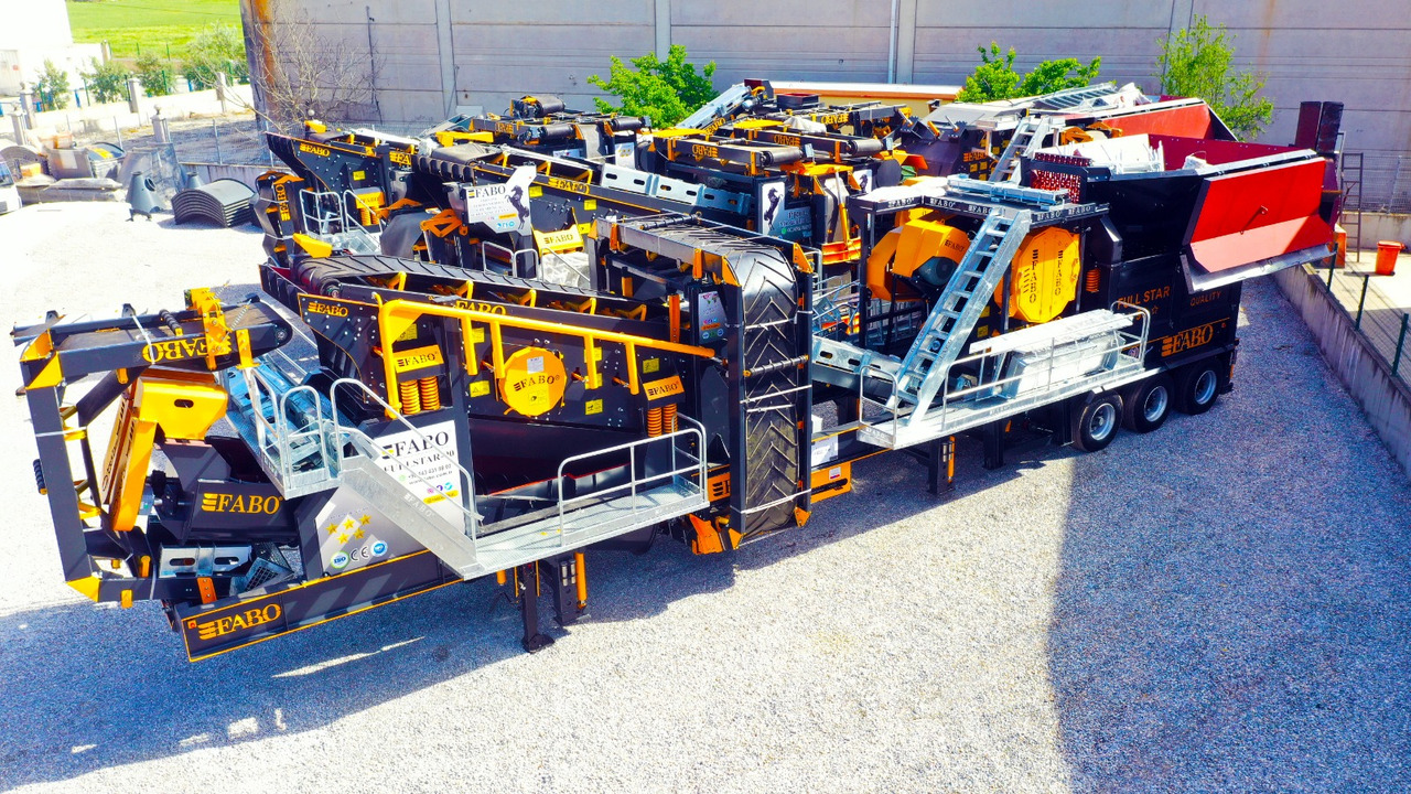 FABO Mobile crusher - Máy nghiền di động: hình 2 FABO Mobile crusher - Máy nghiền di động: hình 2
