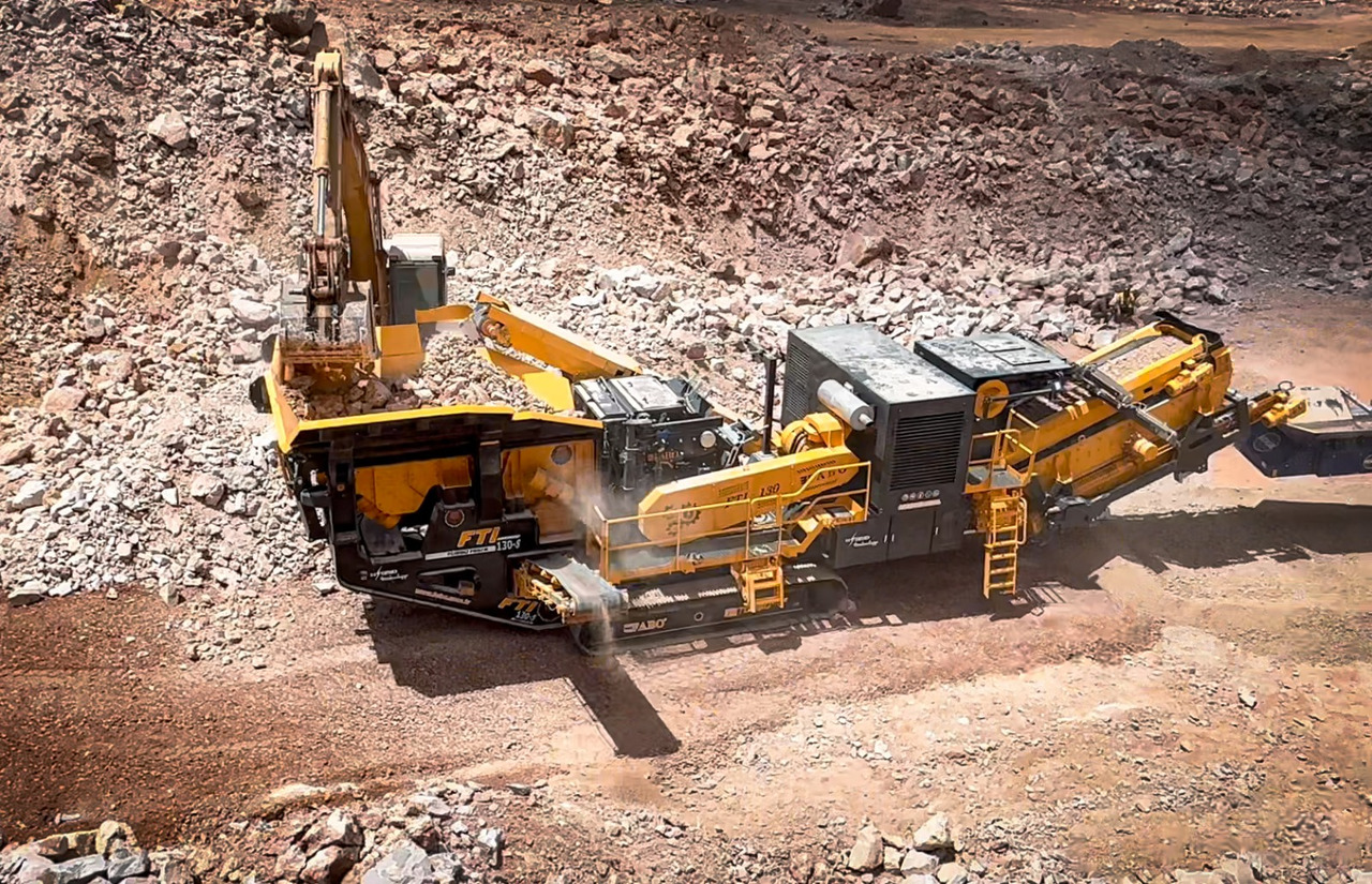 FABO Mobile crusher - Máy nghiền di động: hình 3 FABO Mobile crusher - Máy nghiền di động: hình 3