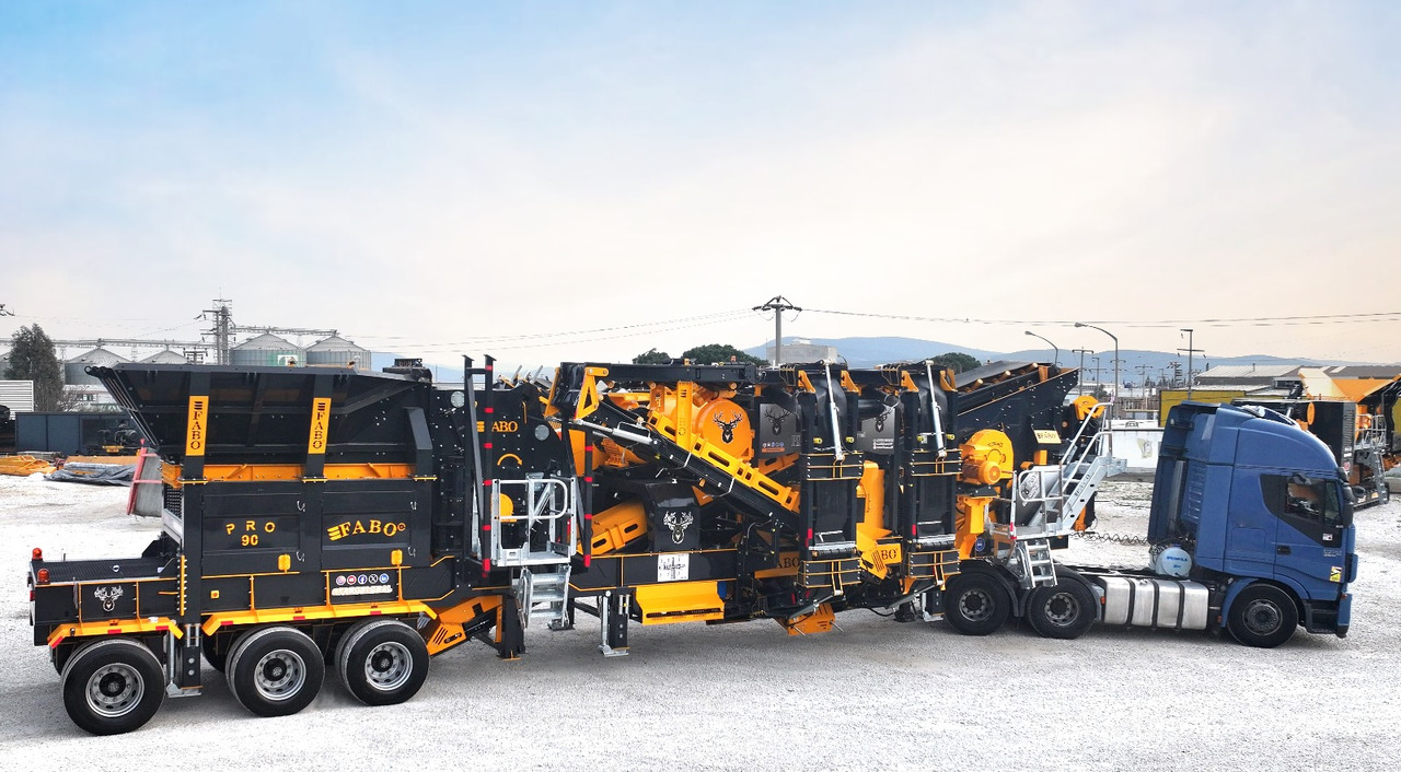 FABO Mobile crusher - Máy nghiền di động: hình 1 FABO Mobile crusher - Máy nghiền di động: hình 1
