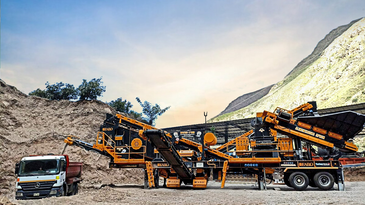FABO Mobile crusher - Máy nghiền di động: hình 3 FABO Mobile crusher - Máy nghiền di động: hình 3