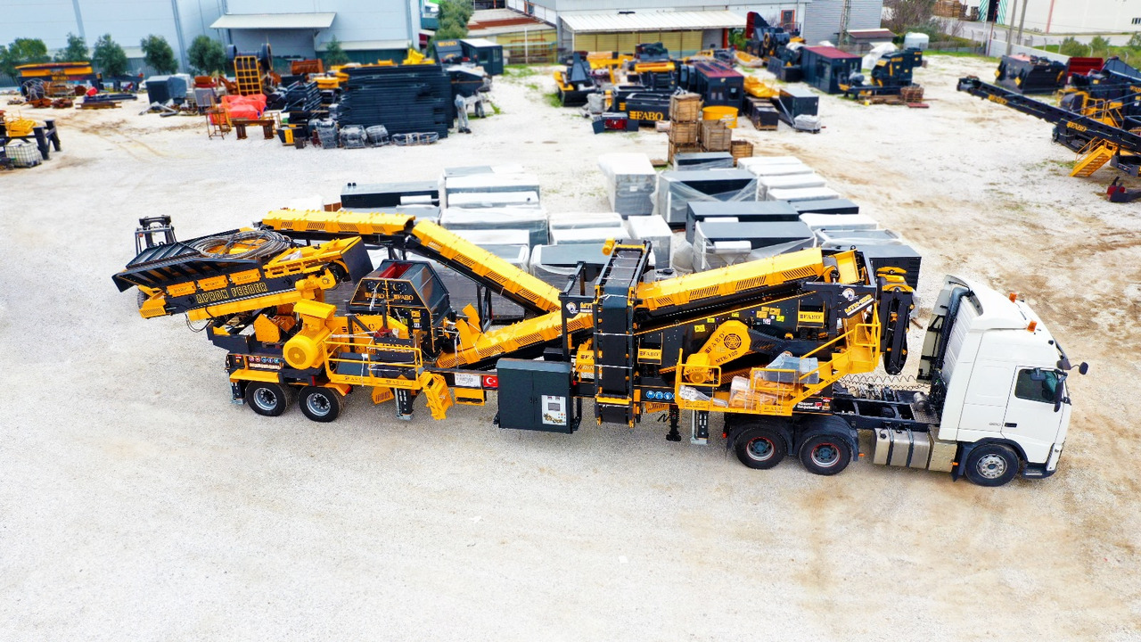 FABO Mobile crusher - Máy nghiền di động: hình 2 FABO Mobile crusher - Máy nghiền di động: hình 2