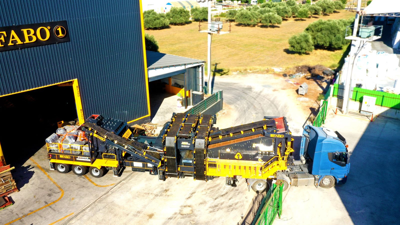 Máy nghiền di động mới FABO Mobile crusher: hình 5
