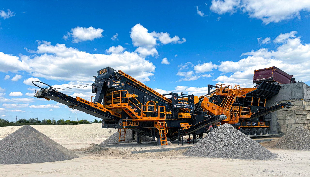 FABO Mobile crusher - Máy nghiền di động: hình 1 FABO Mobile crusher - Máy nghiền di động: hình 1