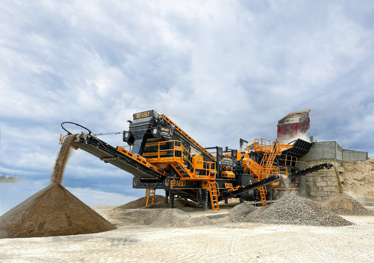 FABO Mobile crusher - Máy nghiền di động: hình 2 FABO Mobile crusher - Máy nghiền di động: hình 2