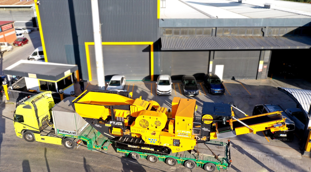 Máy nghiền di động mới FABO Mobile crusher: hình 8