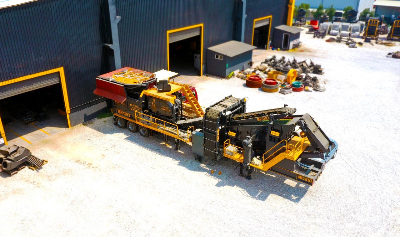 Máy nghiền di động mới FABO Mobile crusher: hình 1