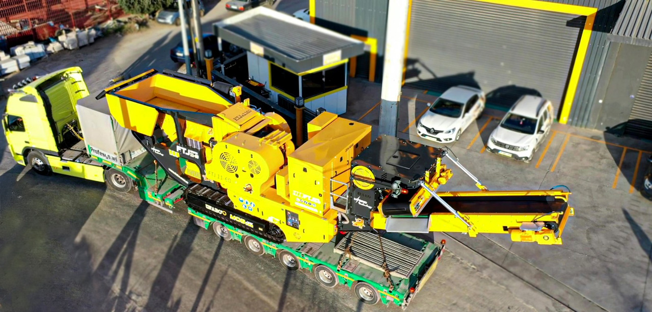FABO Mobile crusher - Máy nghiền di động: hình 5 FABO Mobile crusher - Máy nghiền di động: hình 5