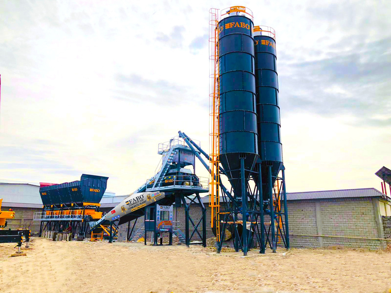 FABO cement silo - Silo xi măng: hình 1 FABO cement silo - Silo xi măng: hình 1