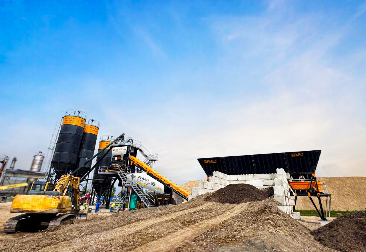 FABO compact concrete plant - Trạm trộn bê tông: hình 2 FABO compact concrete plant - Trạm trộn bê tông: hình 2