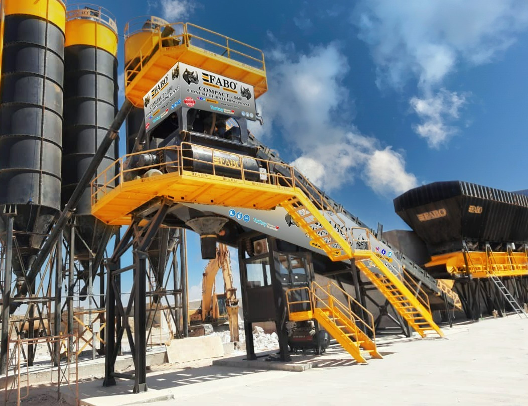 FABO compact concrete plant - Trạm trộn bê tông: hình 2 FABO compact concrete plant - Trạm trộn bê tông: hình 2