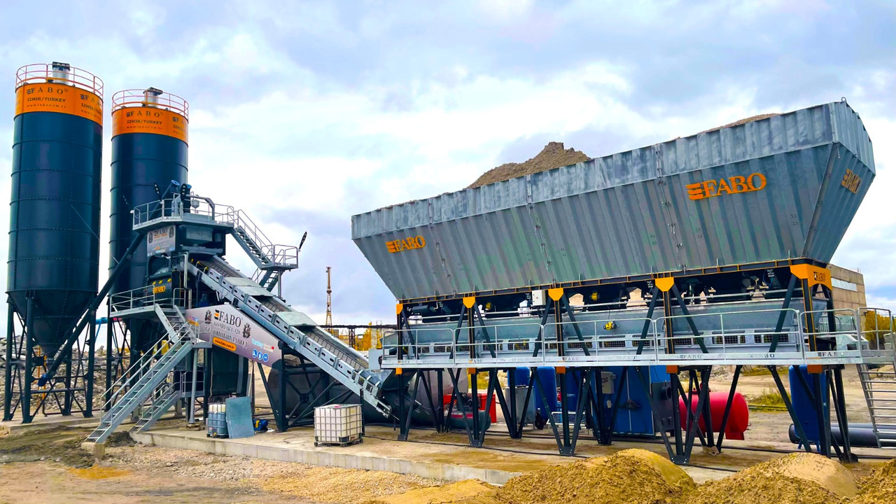 FABO compact concrete plant - Trạm trộn bê tông: hình 1 FABO compact concrete plant - Trạm trộn bê tông: hình 1