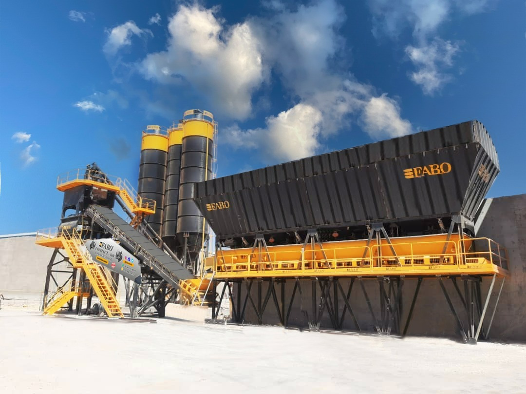 FABO compact concrete plant - Trạm trộn bê tông: hình 1 FABO compact concrete plant - Trạm trộn bê tông: hình 1