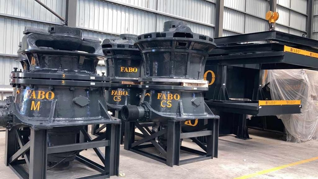 FABO cone crusher - Máy nghiền hình nón: hình 3 FABO cone crusher - Máy nghiền hình nón: hình 3