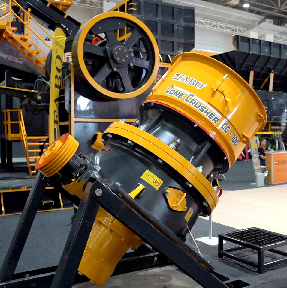 FABO cone crusher - Máy nghiền hình nón: hình 1 FABO cone crusher - Máy nghiền hình nón: hình 1