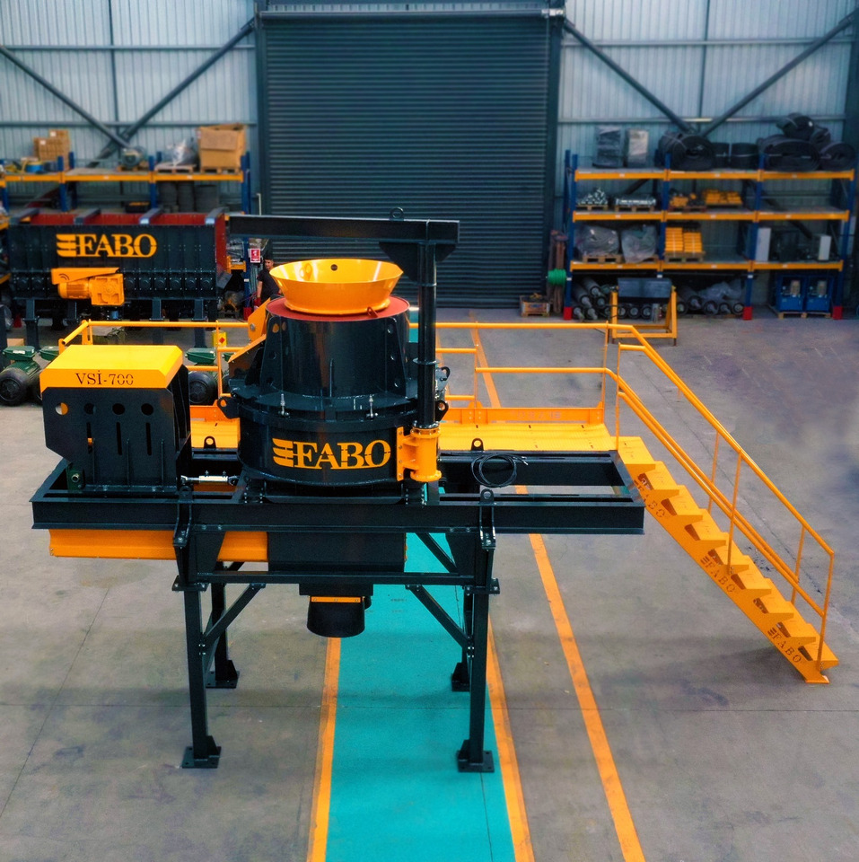 FABO impact crusher - Máy nghiền tác động: hình 1 FABO impact crusher - Máy nghiền tác động: hình 1