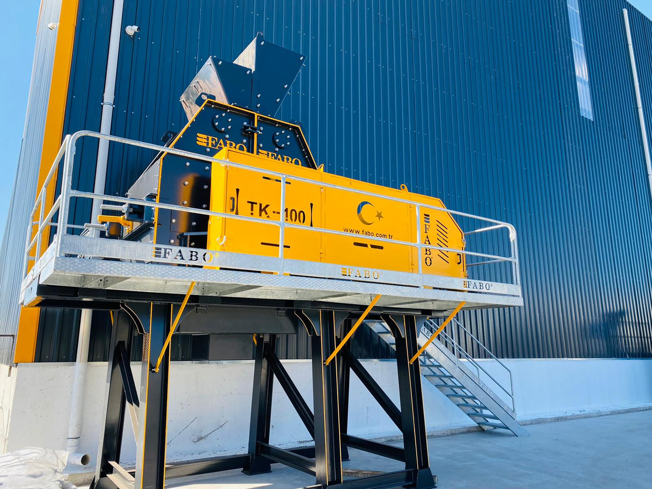 FABO impact crusher - Máy nghiền tác động: hình 1 FABO impact crusher - Máy nghiền tác động: hình 1