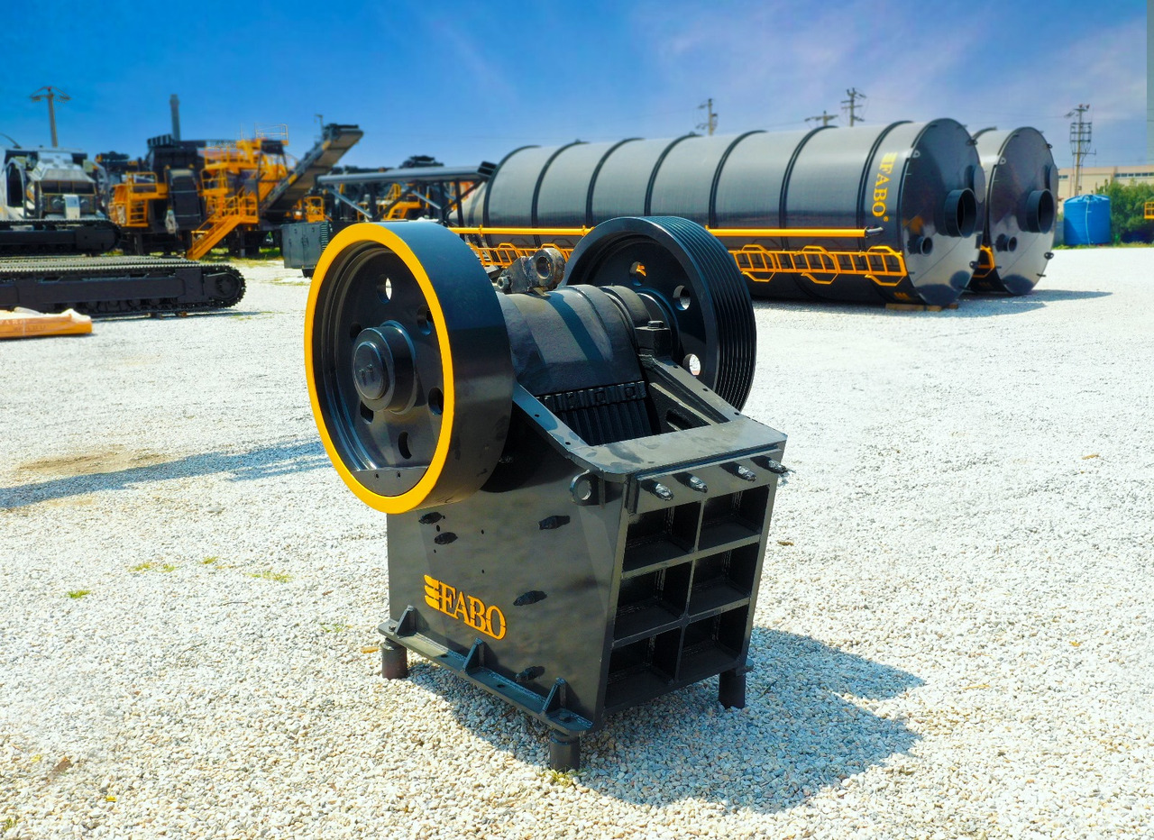FABO jaw crusher - Máy nghiền hàm: hình 1 FABO jaw crusher - Máy nghiền hàm: hình 1