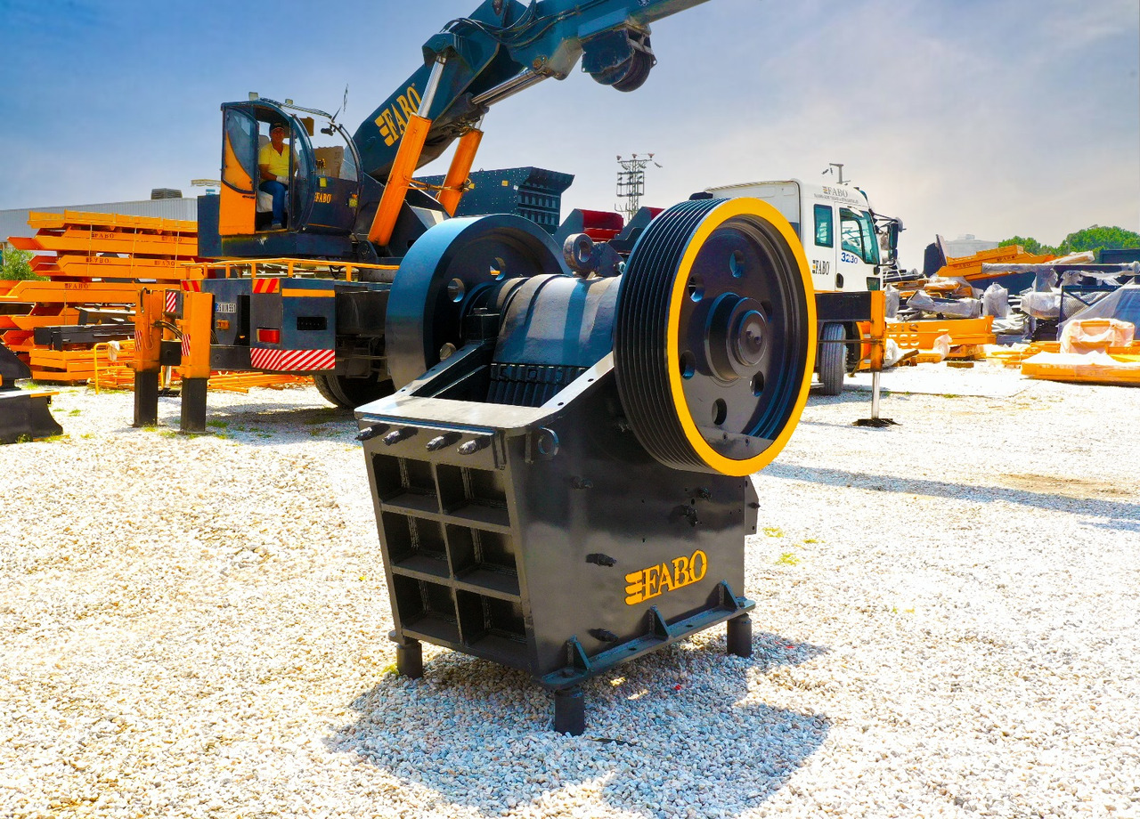 FABO jaw crusher - Máy nghiền hàm: hình 2 FABO jaw crusher - Máy nghiền hàm: hình 2