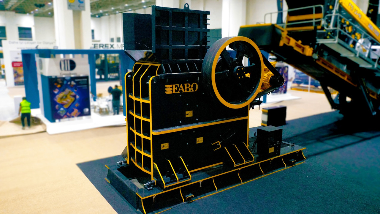 FABO jaw crusher - Máy nghiền hàm: hình 1 FABO jaw crusher - Máy nghiền hàm: hình 1