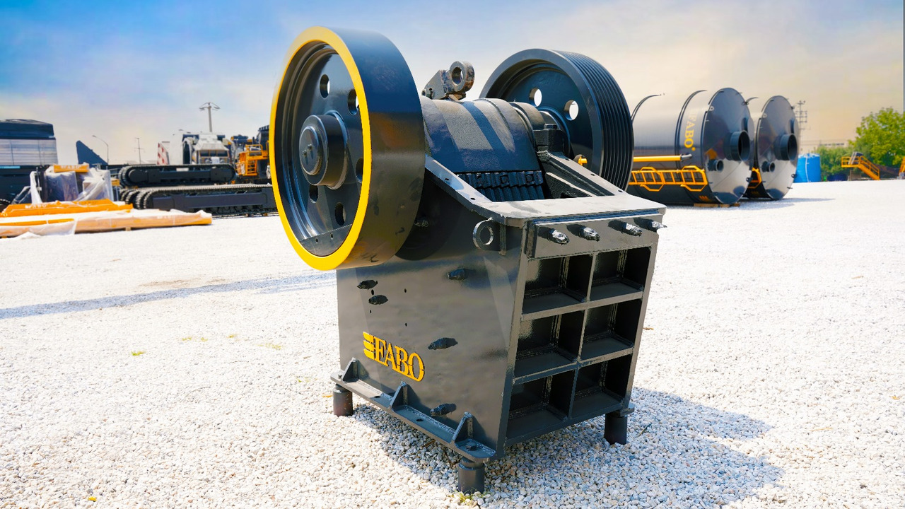 FABO jaw crusher - Máy nghiền hàm: hình 3 FABO jaw crusher - Máy nghiền hàm: hình 3