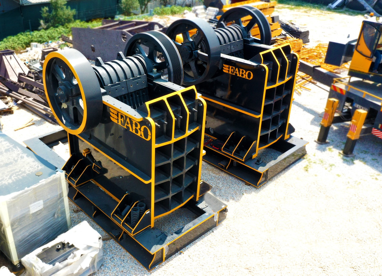 FABO jaw crusher - Máy nghiền hàm: hình 2 FABO jaw crusher - Máy nghiền hàm: hình 2