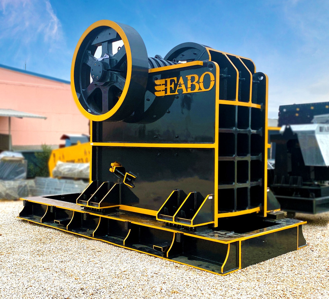 FABO jaw crusher - Máy nghiền hàm: hình 4 FABO jaw crusher - Máy nghiền hàm: hình 4