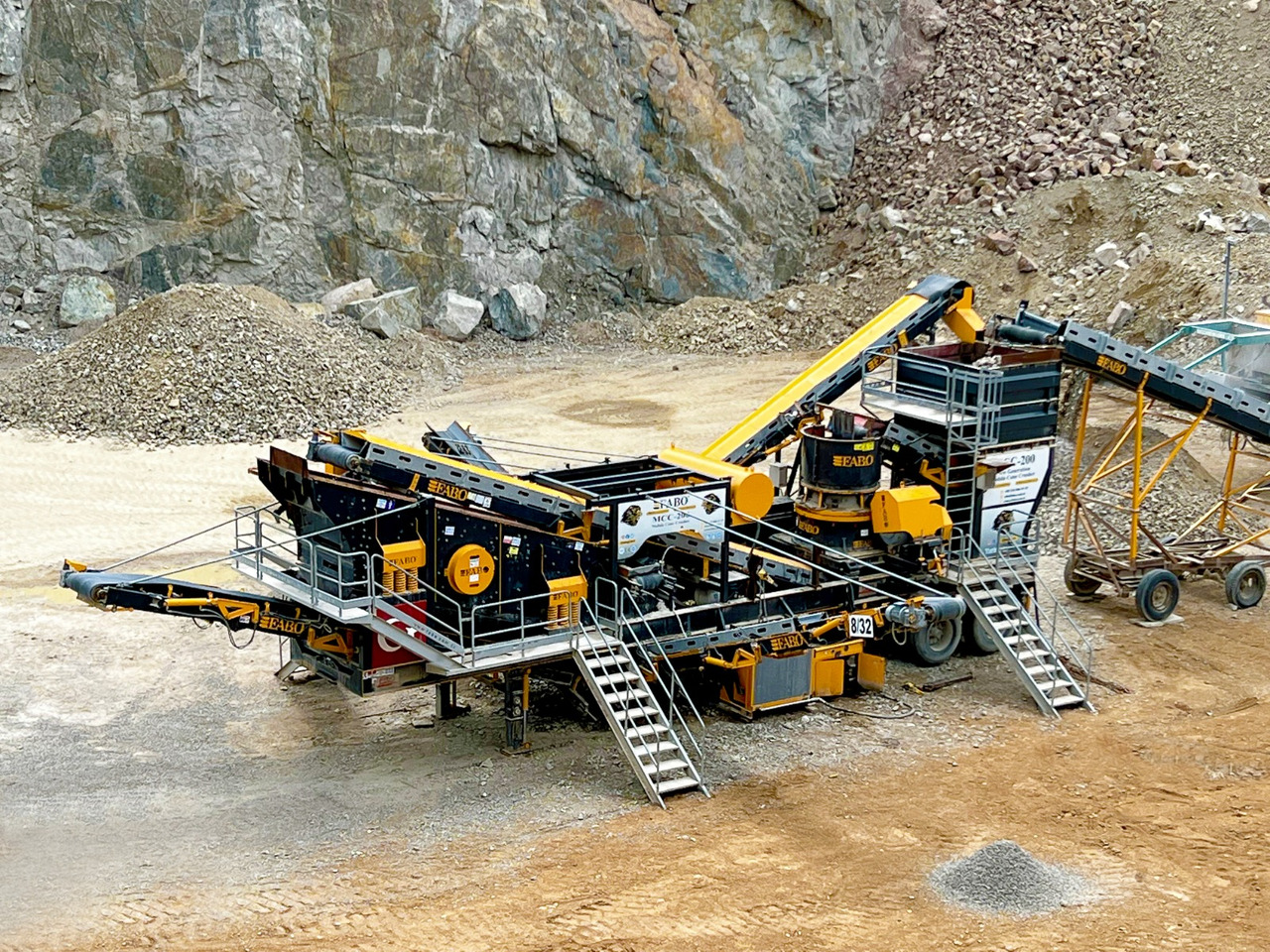 FABO mining machinery - crushing plant - Máy móc đào mỏ: hình 4 FABO mining machinery - crushing plant - Máy móc đào mỏ: hình 4