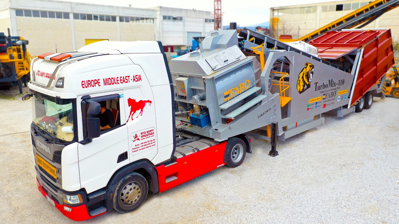 FABO mobile concrete batching plant - Trạm trộn bê tông: hình 3 FABO mobile concrete batching plant - Trạm trộn bê tông: hình 3