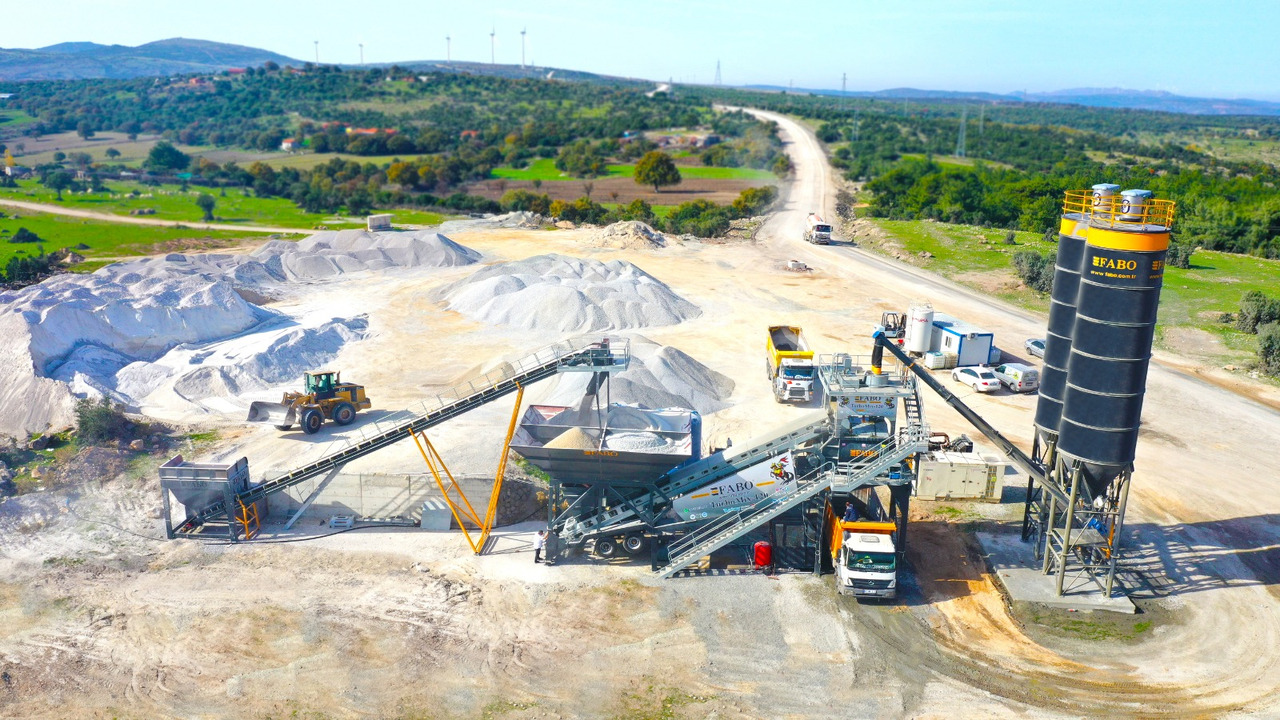 FABO mobile concrete batching plant - Trạm trộn bê tông: hình 4 FABO mobile concrete batching plant - Trạm trộn bê tông: hình 4