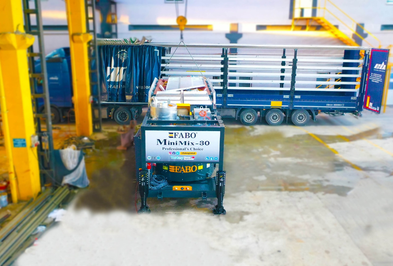 FABO mobile concrete batching plant - Trạm trộn bê tông: hình 5 FABO mobile concrete batching plant - Trạm trộn bê tông: hình 5