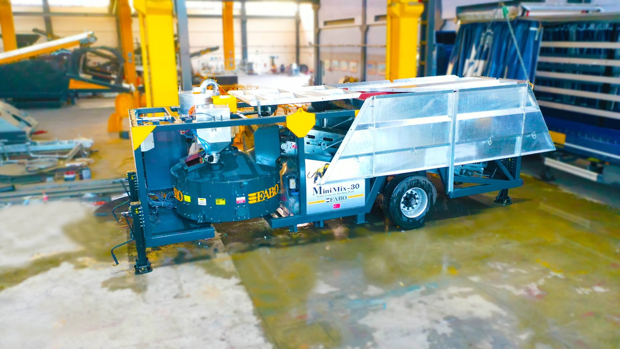 FABO mobile concrete batching plant - Trạm trộn bê tông: hình 4 FABO mobile concrete batching plant - Trạm trộn bê tông: hình 4