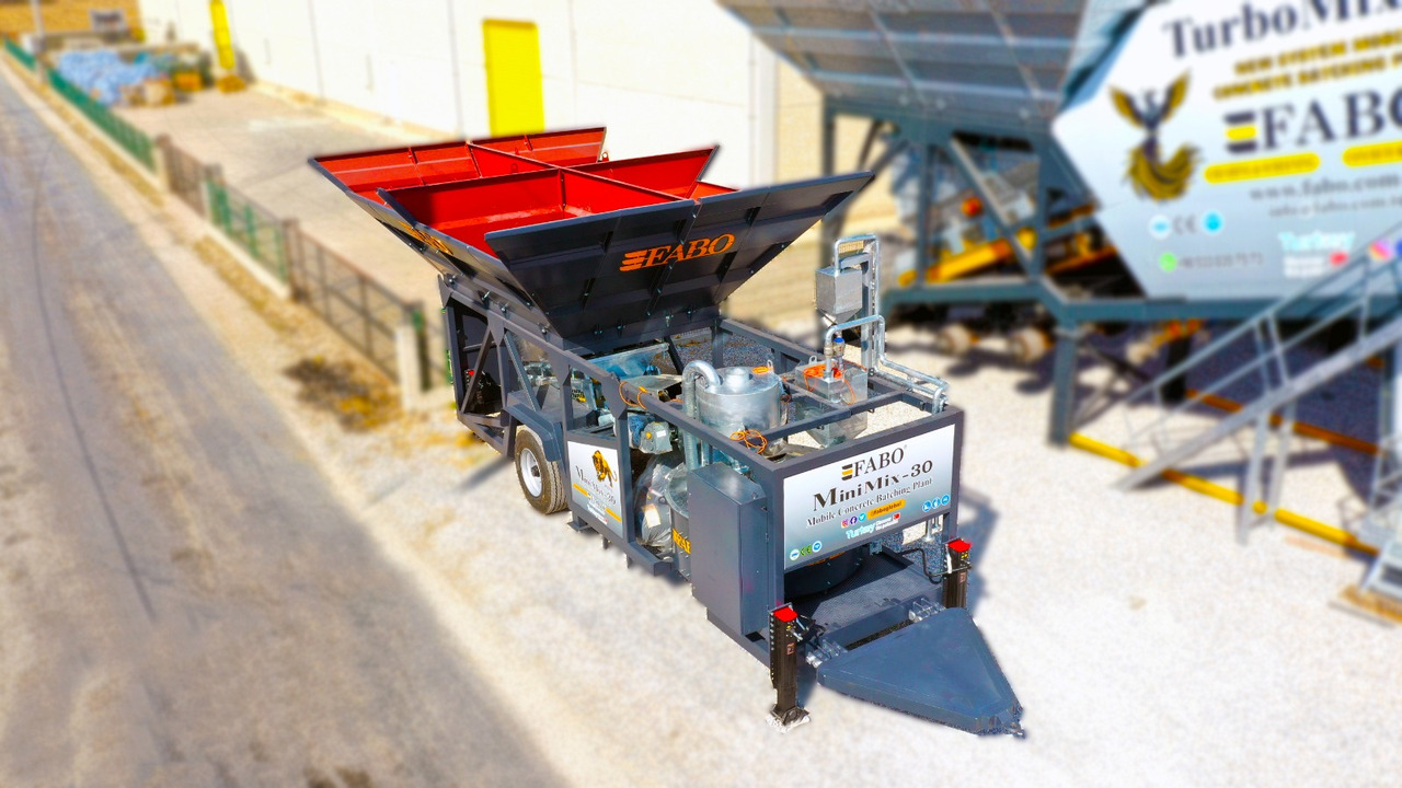 FABO mobile concrete batching plant - Trạm trộn bê tông: hình 3 FABO mobile concrete batching plant - Trạm trộn bê tông: hình 3