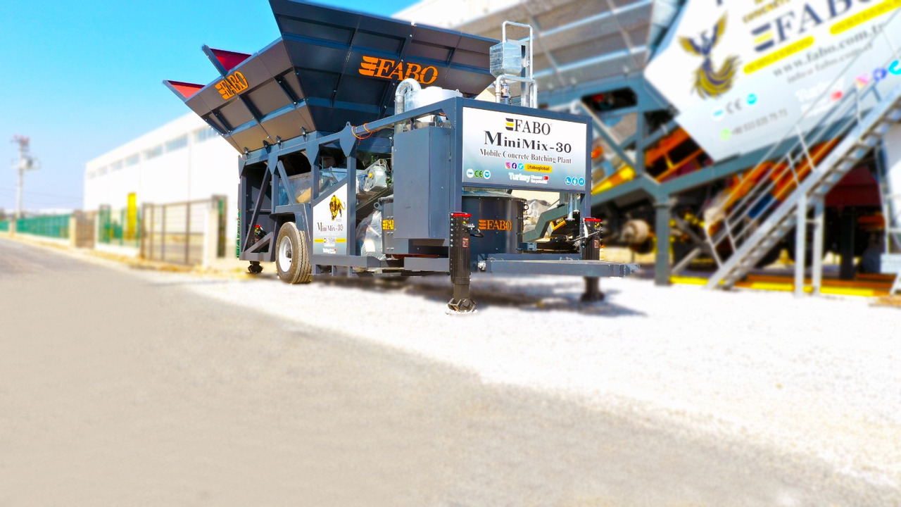 FABO mobile concrete batching plant - Trạm trộn bê tông: hình 4 FABO mobile concrete batching plant - Trạm trộn bê tông: hình 4