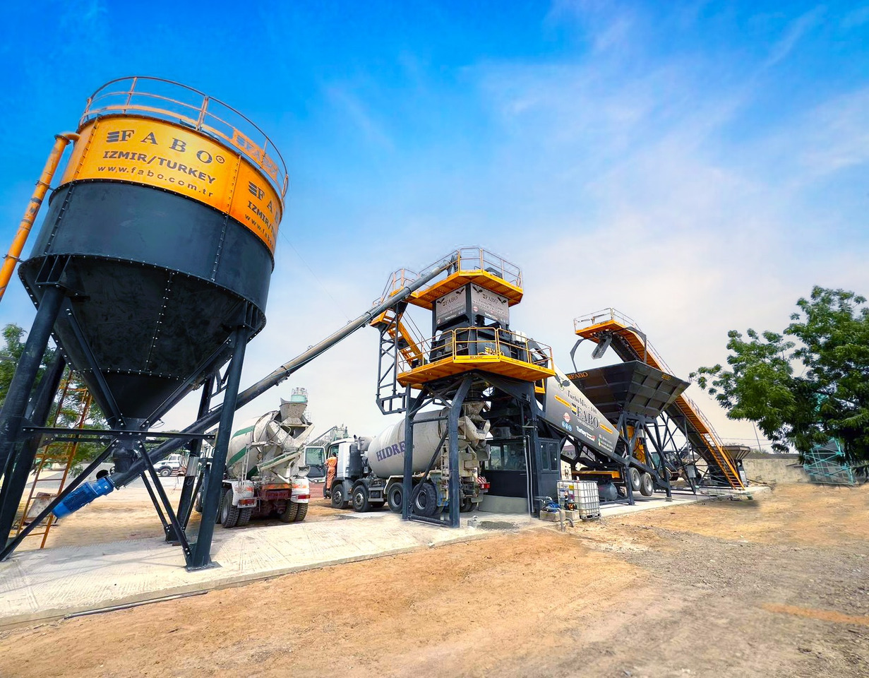 FABO mobile concrete batching plant - Trạm trộn bê tông: hình 3 FABO mobile concrete batching plant - Trạm trộn bê tông: hình 3
