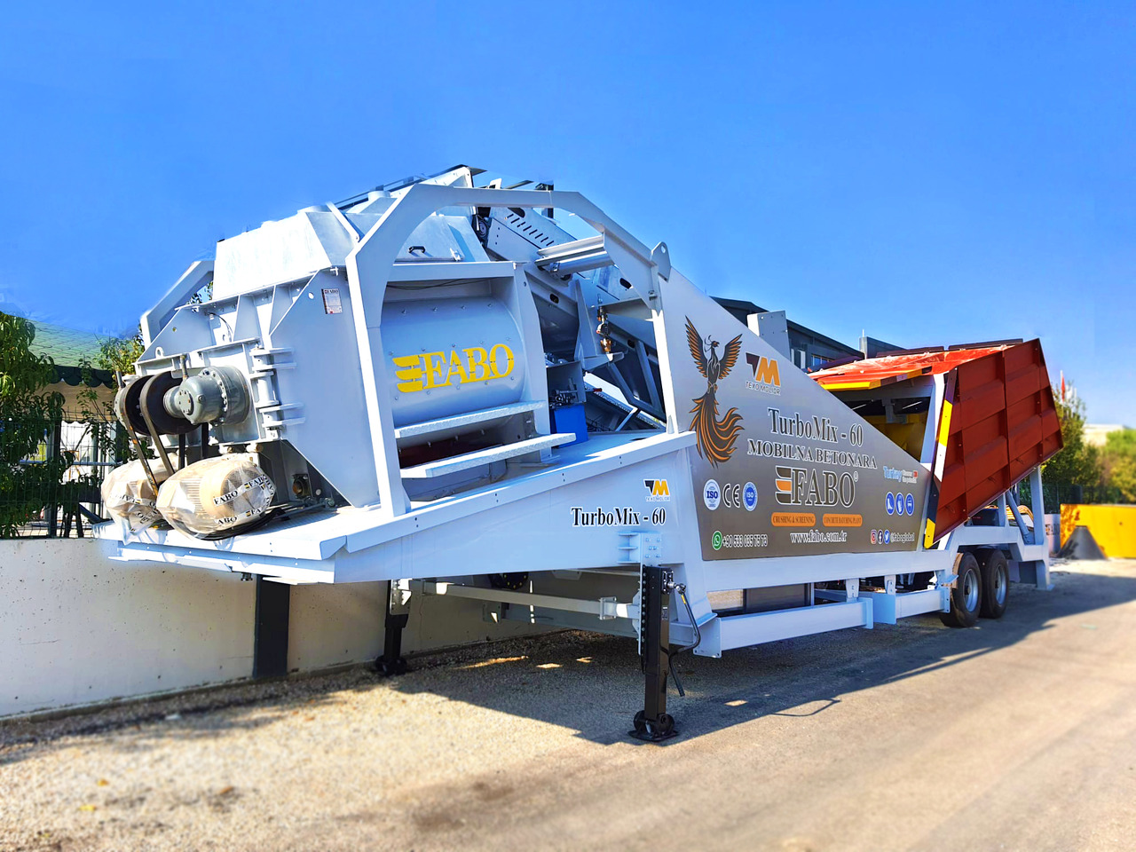 FABO mobile concrete batching plant - Trạm trộn bê tông: hình 5 FABO mobile concrete batching plant - Trạm trộn bê tông: hình 5