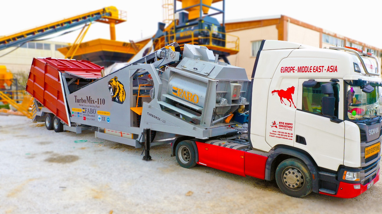 FABO mobile concrete batching plant - Trạm trộn bê tông: hình 4 FABO mobile concrete batching plant - Trạm trộn bê tông: hình 4