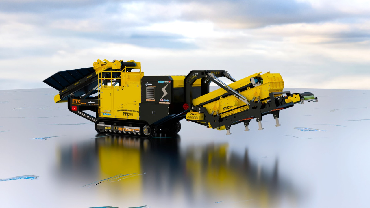 FABO mobile cone crusher - Máy nghiền hình nón: hình 1 FABO mobile cone crusher - Máy nghiền hình nón: hình 1