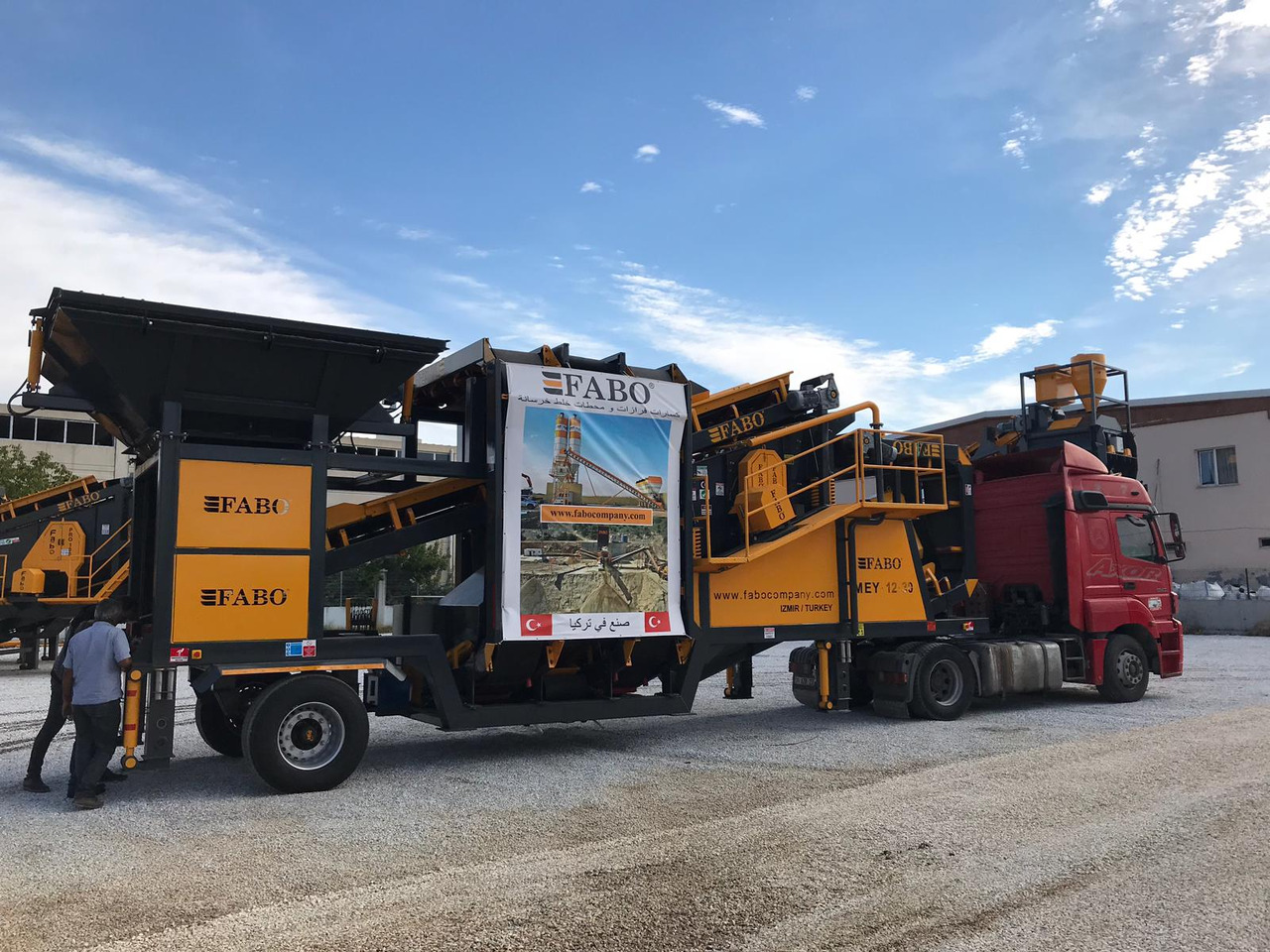 Máy sàng mới FABO mobile washing plant: hình 11